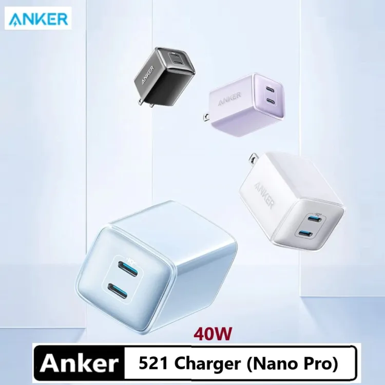 Review: Anker USB C Charger 40W, 521 Charger (Nano Pro), PIQ 3.0 Durable  Compact Fast Charger 