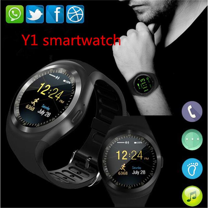 696 Bluetooth Y1 Smart Watch Relogio Android SmartWatch Phone Call GSM Sim Remote Camera kids Intelligent clock Sports Pedometer. 