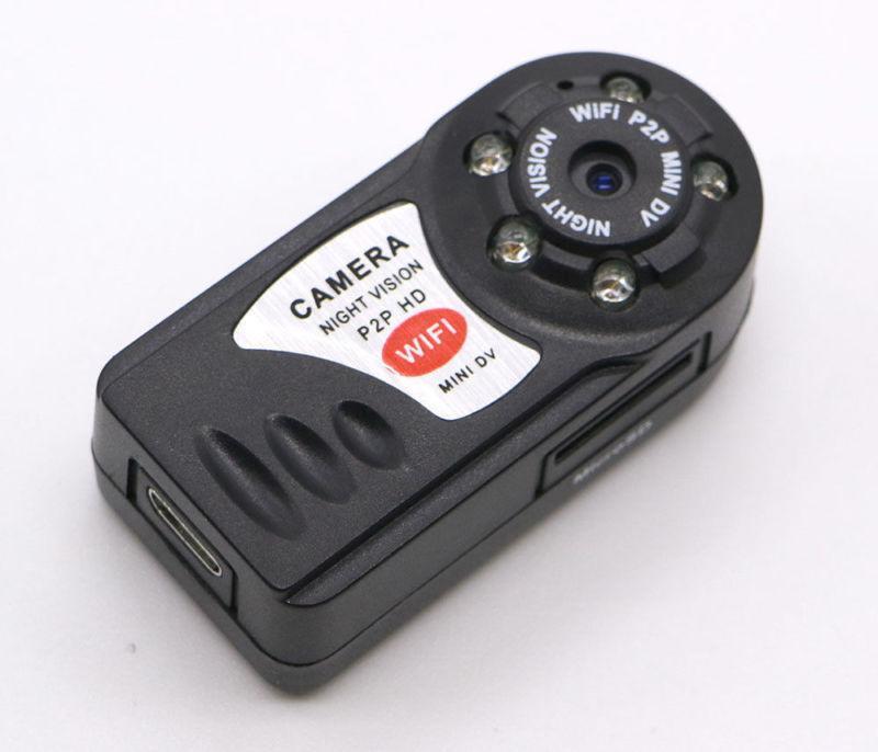 HuilopkerWireless Q7 WIFI Camera P2P Mini DV Night Vision IR Video Recorder DVR. 