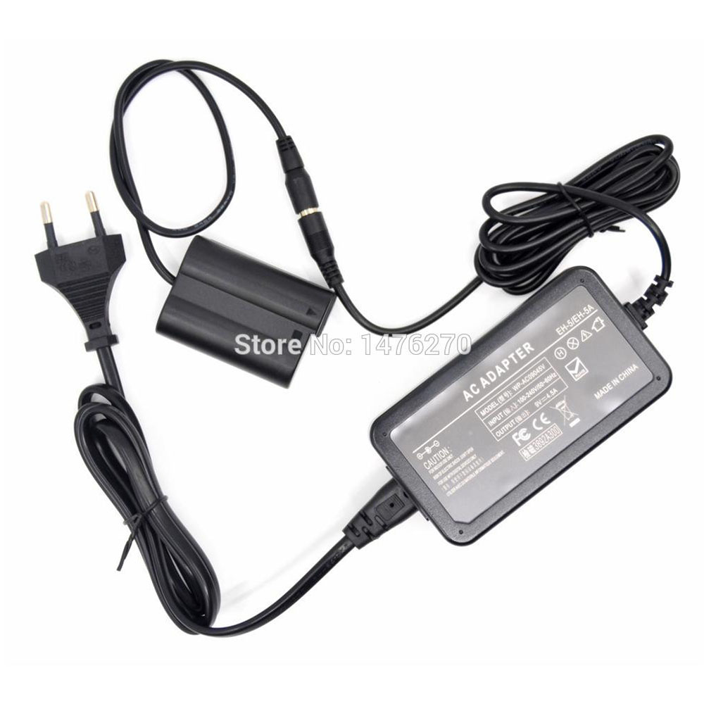 EH-5 EH-5A AC Power Adapter+EP-5B EN EL15 Dummy Battery For Nikon Camera Z7 Z6 D7500 D7200 D7100 D7000 D850 D810 D800E D750 D610. 