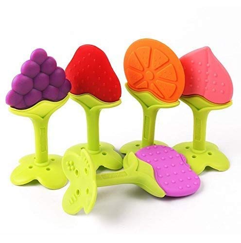 Silicone Baby Teether Silicone Baby Teether Newborn Baby Silicone Fruit Teether for Baby