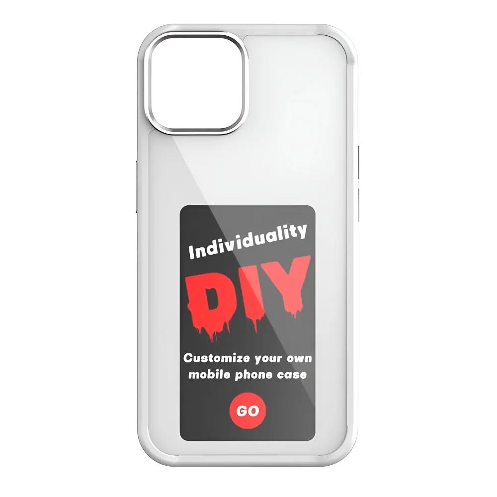 Eink Screen Smart NFC APP Refesh Mobile Phone Case Back Protective Cover Personalized DIY Case E Ink Screen Display Battery Free. 