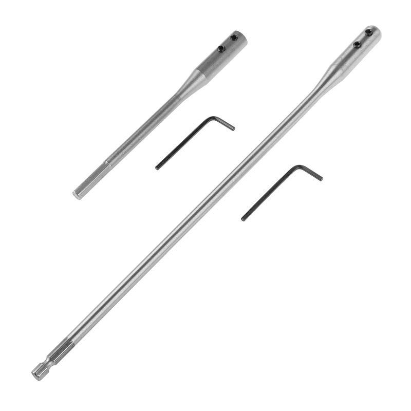 Extension Bar Set 6" 12" Hex Key Drill Bit Extension Bar Paddle Bits BAWEI. 
