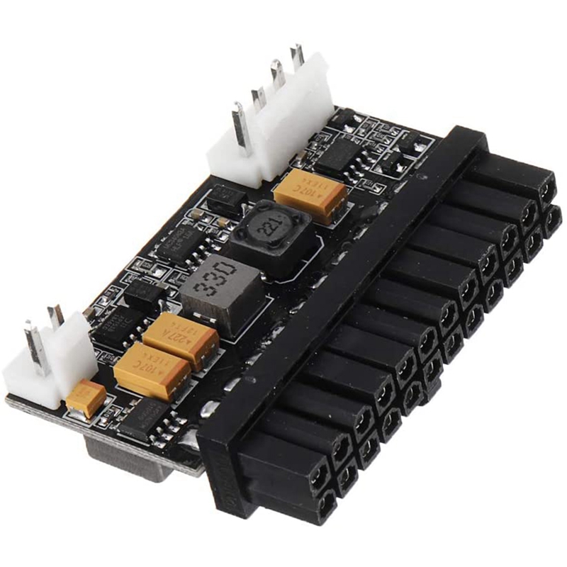 150W 24Pin 12V DC Input Peak 150P Output Realan Mini ITX Pico PSU DC ATX PC Switch DC-DC ATX Power Supply for Computer. 