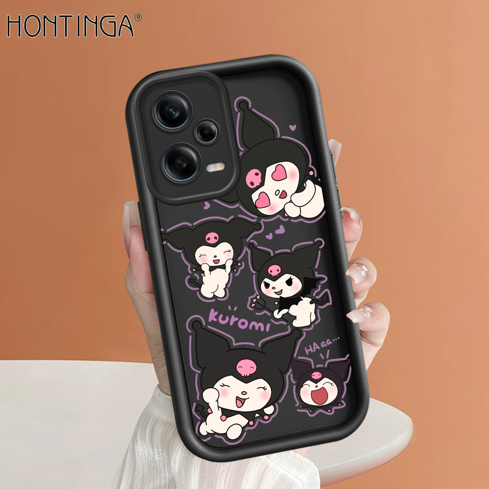 HAOYE Cover Con Specchio Per Xiaomi Redmi Note 12 Pro 5G - Custodia Flip Smart View Con Supporto, Nero, Funzione Wake-up/Sleep
