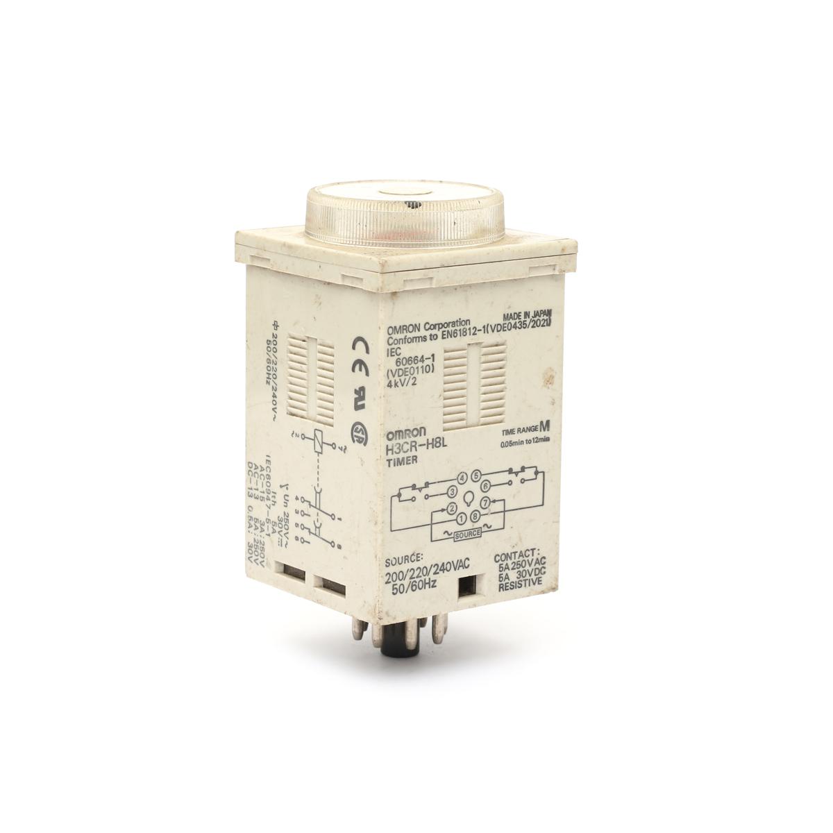 Timer Relay Omron H3CR-HBL