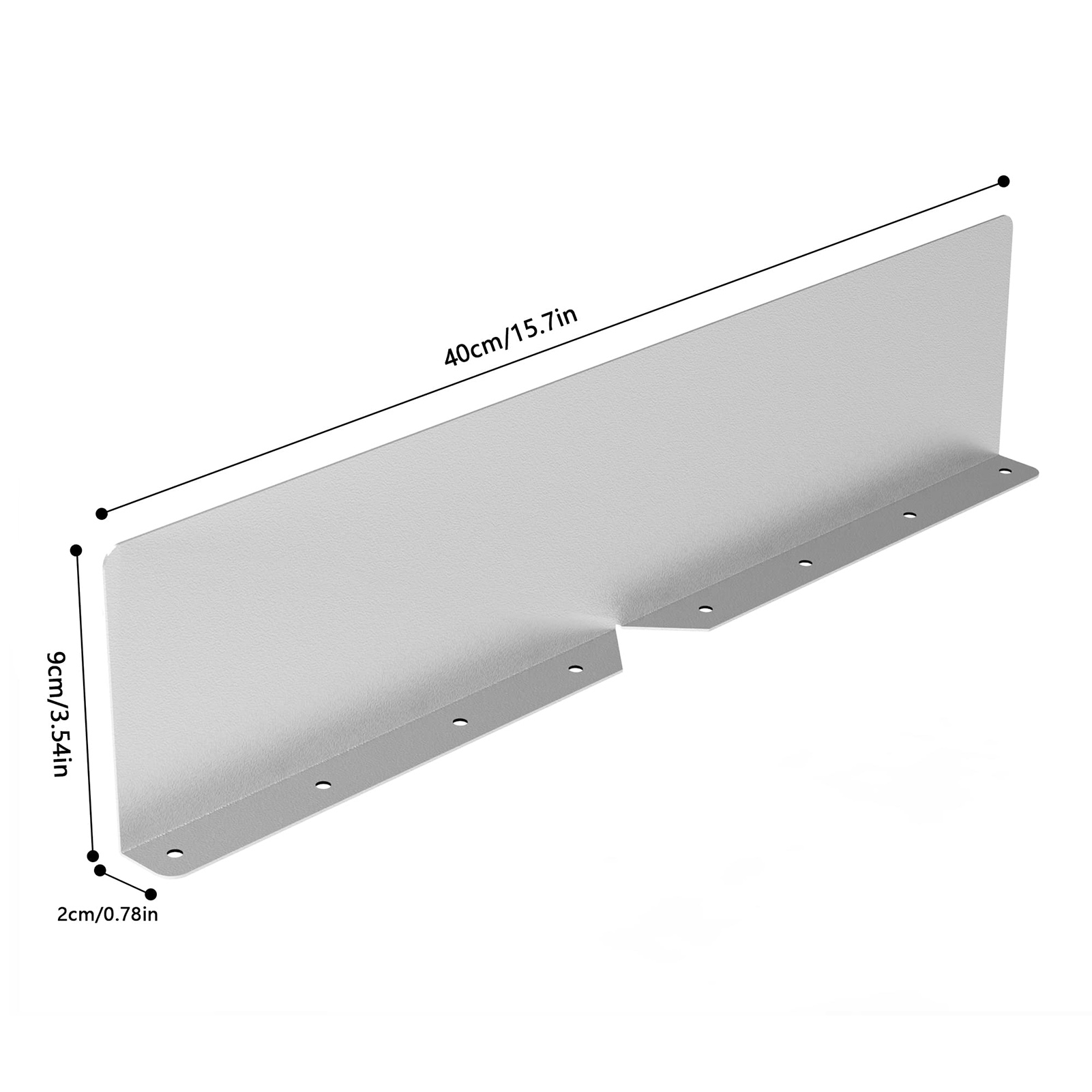 Gutter Splash Guard Easy Install Gutter Valley Splash Guards with Screws Effective Rain Diverter for Roofing Top Choice for Southeast Asian Buyers Roofing Gutter Guard. 