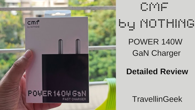 CMF BY NOTHING 140 W Power GaN 5 A 3 Port Mobile Charger