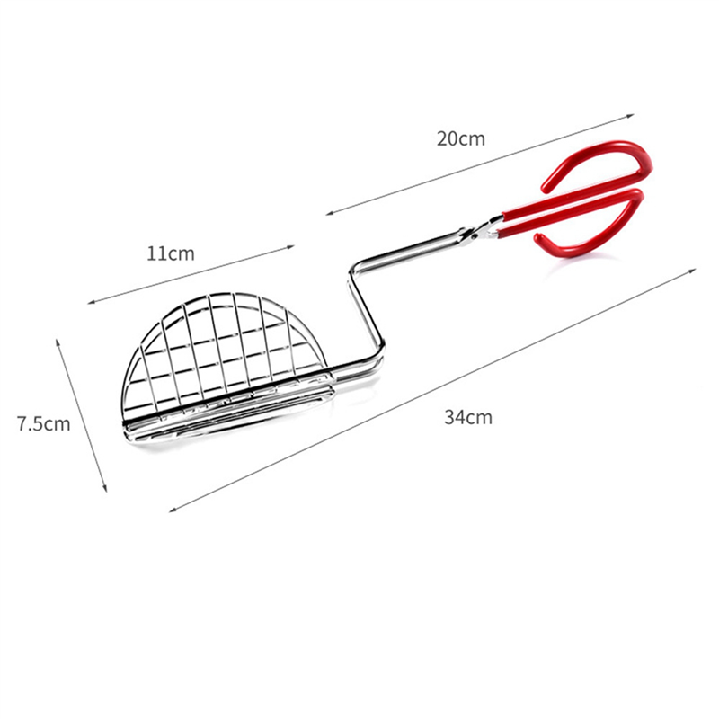 2X Taco Maker Press Fried Taco Shells Mold Crisp Deep Fryer Gadgets. 