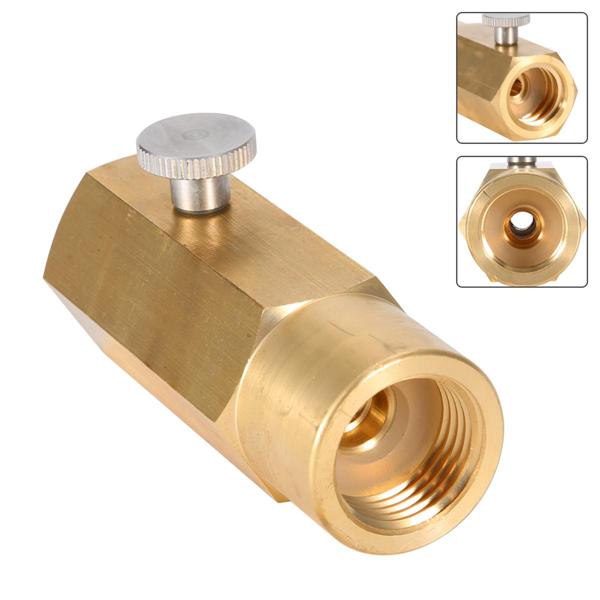 Filling SodaStream Tank CO2 Refill Adapter Connector Kit for CGA320 Valve of CO2 Tank