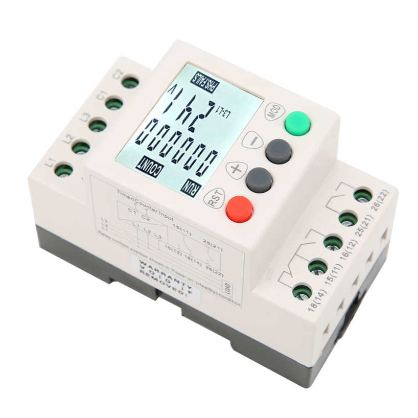 JVR800-2 Under Over Voltage Protector 3 Phase Monito g Sequence Protection Relay. 
