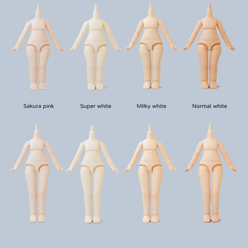 YmY Ob11 Doll Body for Gsc Head 1/12 bjd Obitsu 11 Repories Joint Hand nendoroid Toys Accessories can Replacement. 