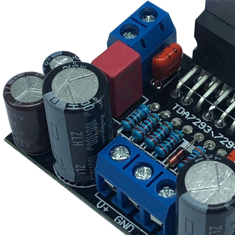 1 Pcs Tda7293/Tda7294 Mono Amplifier Board 100W Super Power Rear Pole Ultra-Wide Power Supply Dual Ac 12V to 32V. 
