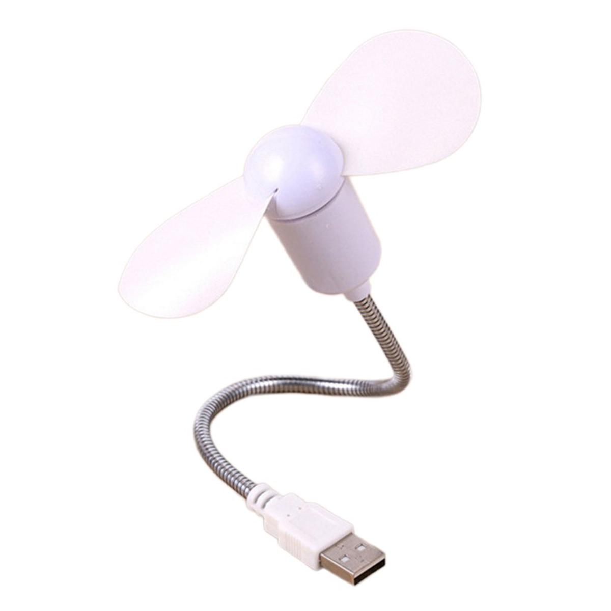 Mini Snake Fan Silent Soft Leaf Fan Computer Usb Fan Bendable Freely