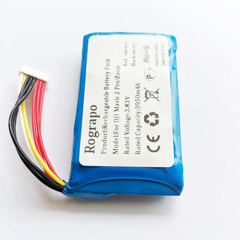 100% New 3.83V 3950mAh 623758-1S2P Replacement Battery For DJI Mavic 2 Pro , Mavic 2 Zoom, RC1A Remote Controller Battery. 