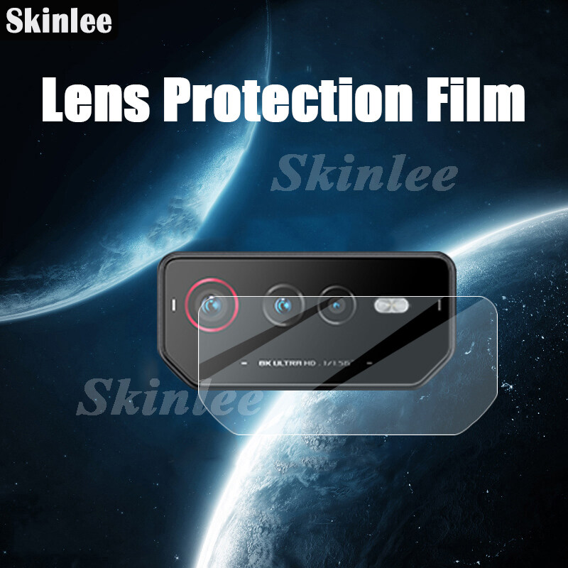 2 Pieces Phone Cover Asus Rog Phone 6 Case Camera Lens Protective Tempered Glass for Asus Rog 6 Cover Casing Protector Lens Film