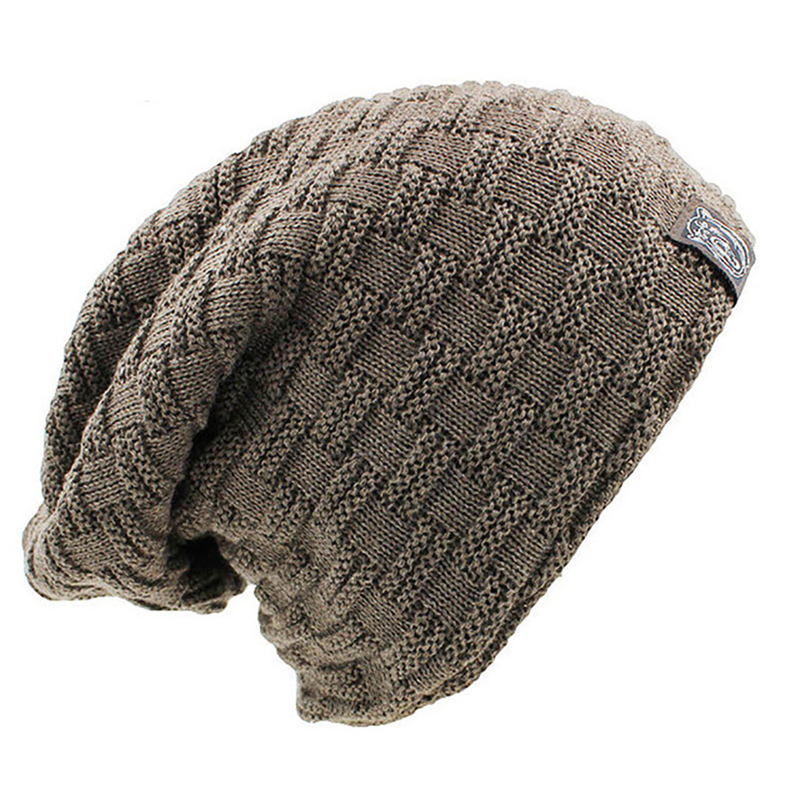 Men Hat Solid Color Lightweight Skull 