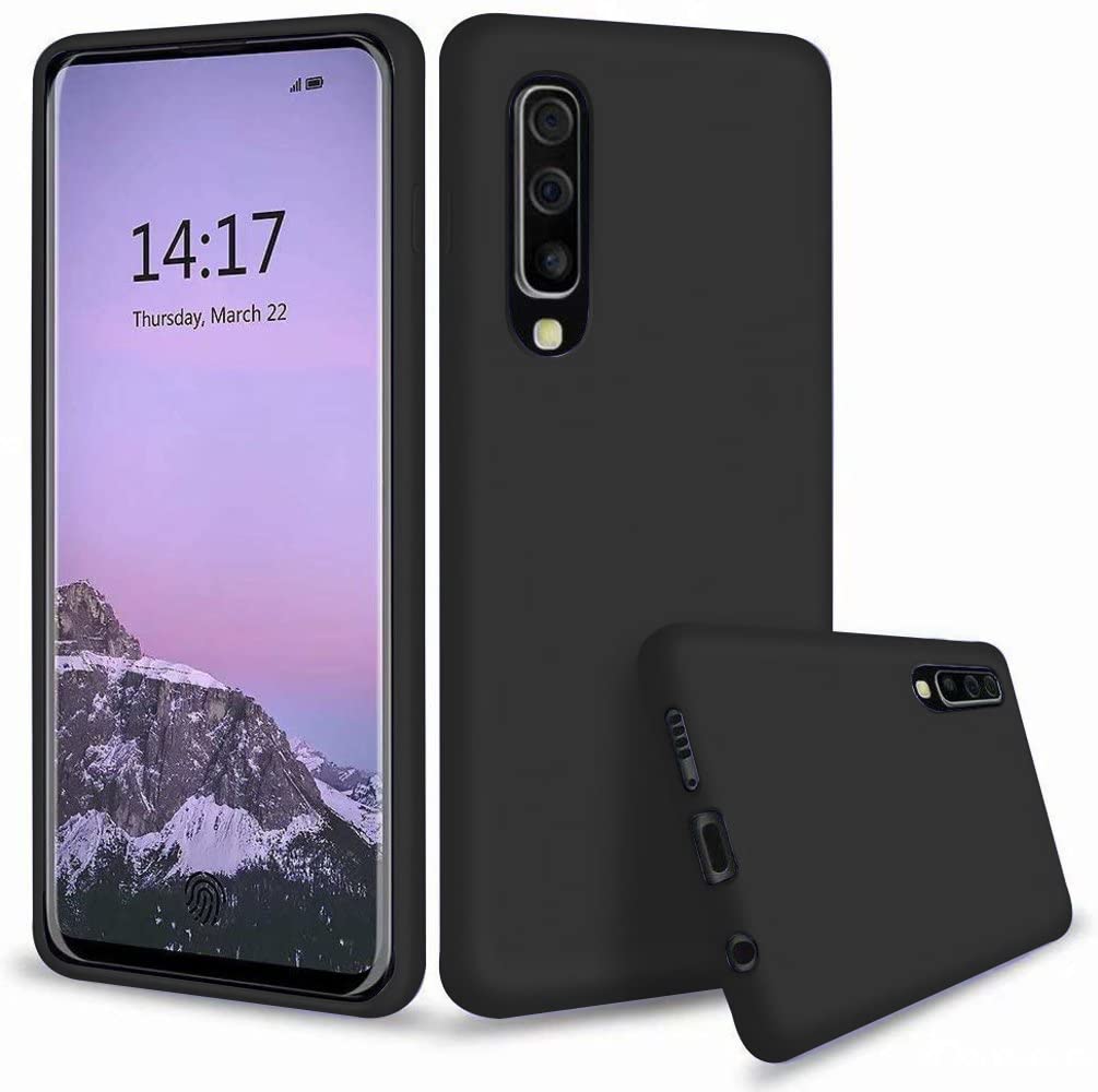 For Samsung Galaxy A50 / A30S / A50S Silicone Back Cover Ultra Thin Soft Luxury Square Liquid Silicone For Samsung Galaxy A50 / A30S / A50S Phone Case