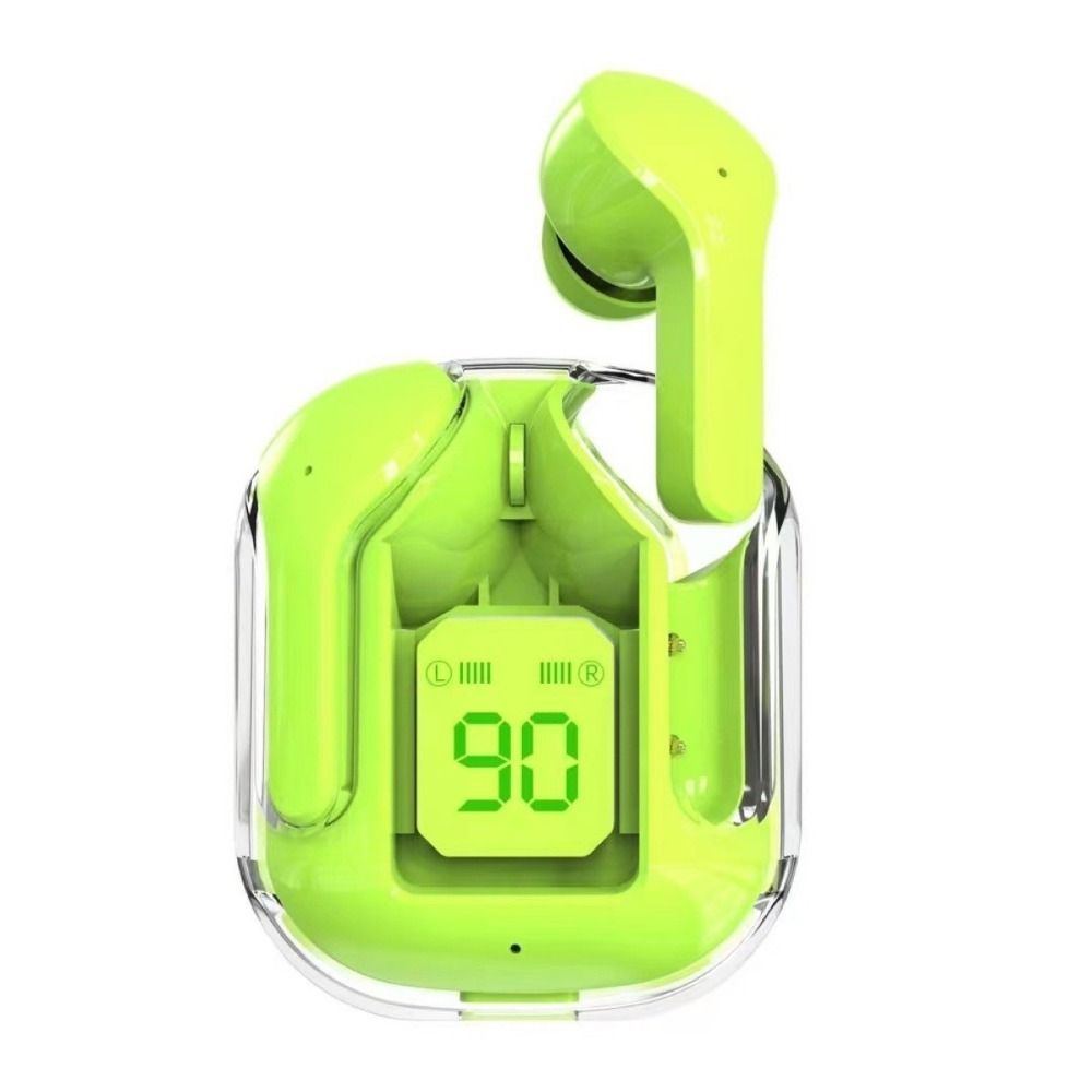 HQAi H4 Tws Earphone Wireless Bluetooth 5.0 Headphones Sport Gaming Headsets Noise Reduction Earbuds With Mic LED Display. 