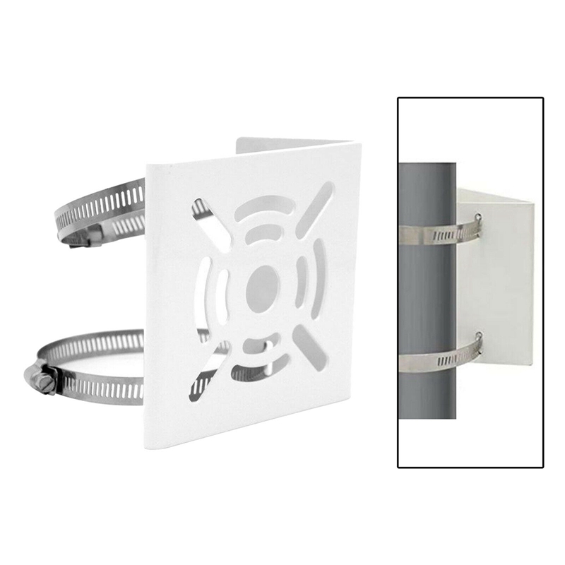 2X Universal Vertical Pole Mount Adapter, with 4 Loops, Wall Mounting Loop Bracket. 