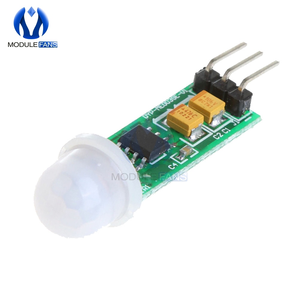 【happy one】HC-SR505 SR505 Module For Arduino Board Body Human Sensor Module Sensing Mode Mini-body Sensor. 