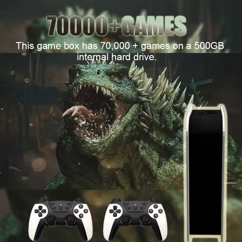 Game Console M15 MAX Plug and Play On TV Box 4G+500G HDD 70000+Games For WII PS2 SS DC PSP XBOX GAMECUBE Child's Present. 