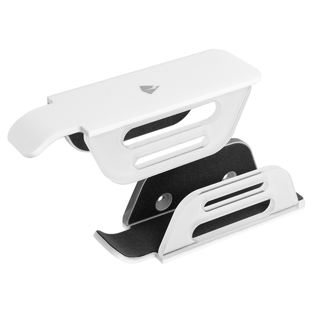 Duvar/masaüstü standı Laptop standı yerden tasarruf akrilik dikey stant depolama bilgisayar standı hafif Mac Mini 2023 M2 çip için. 