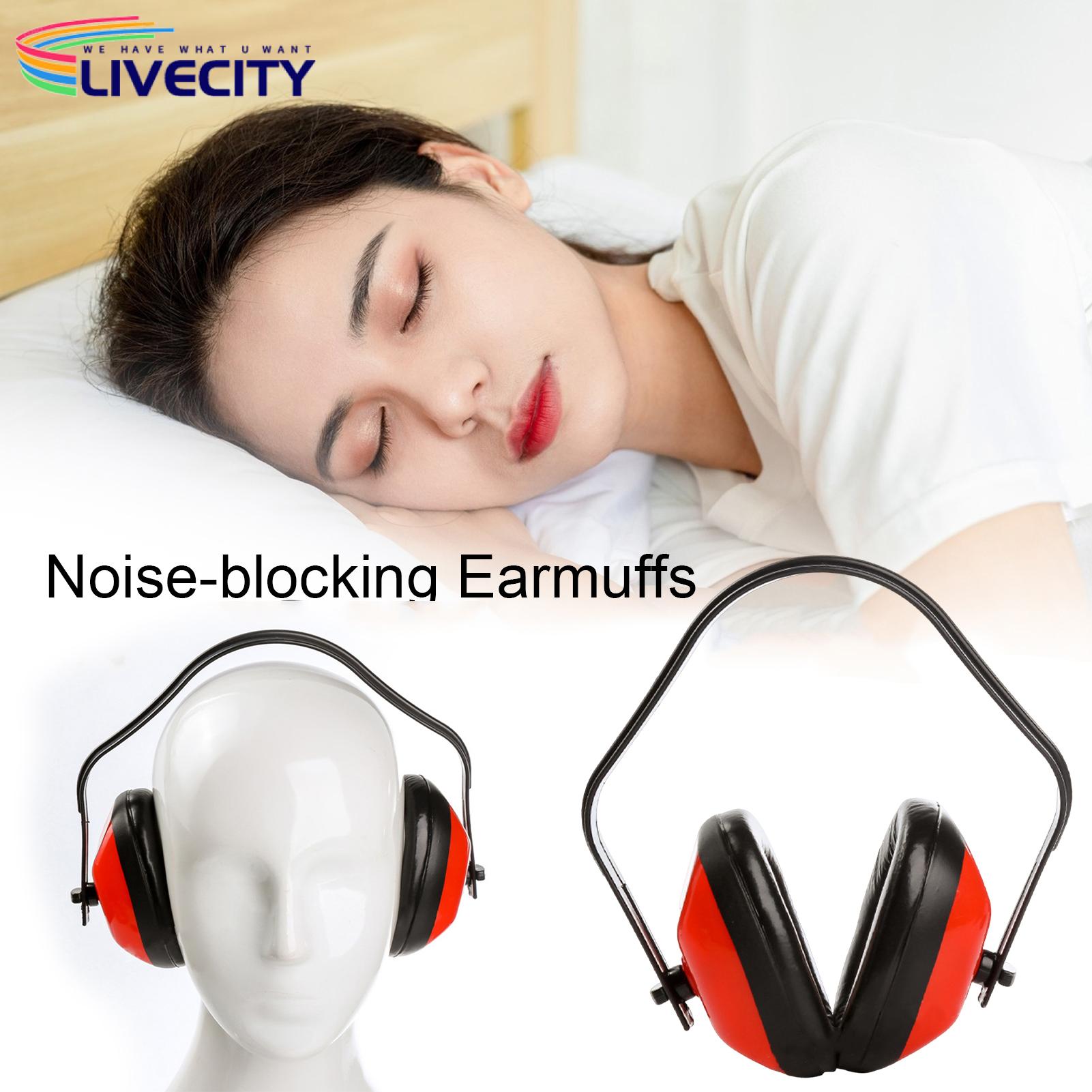 Industrial Safety Ear Muffs Adjustable Noise Reduction Earmuffs for Industrial Safety Perfect for Mowing Construction Comfortable Ear Protector Noise Cancelling Ear Muffs. 