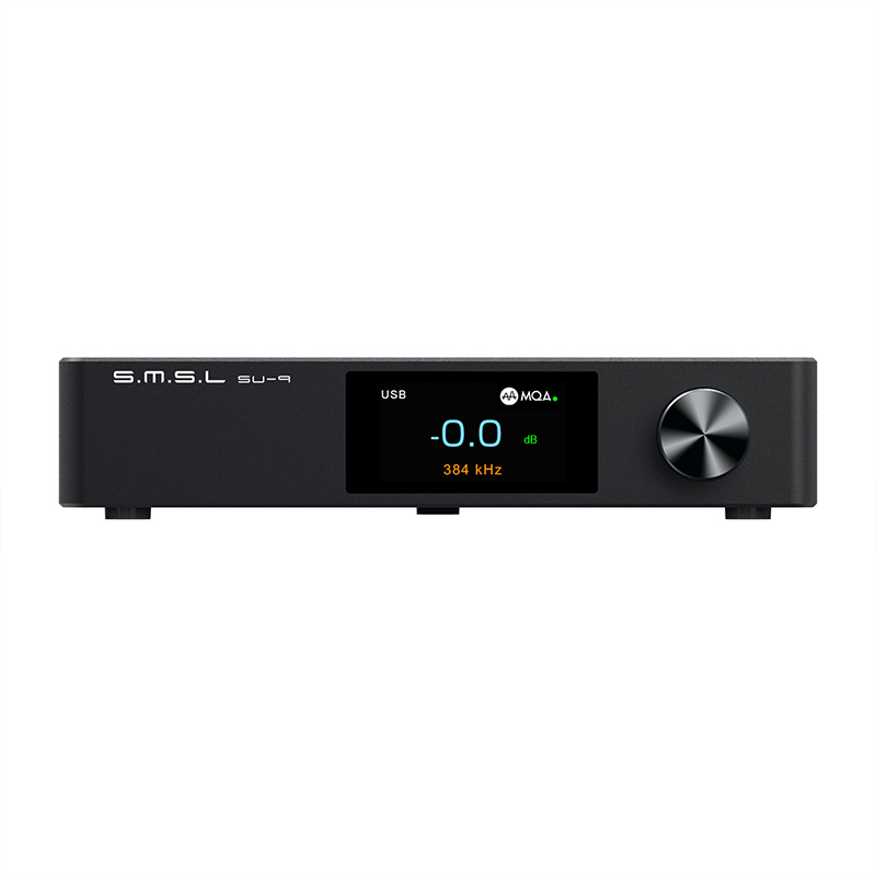 SMSL SU-9 ultra MQA DAC AK4191+AK4499EX 768kHz/32Bit DSD512 LDAC Bluetooth 5.0 USB Balanced Decoder SU9U with Remote Control. 