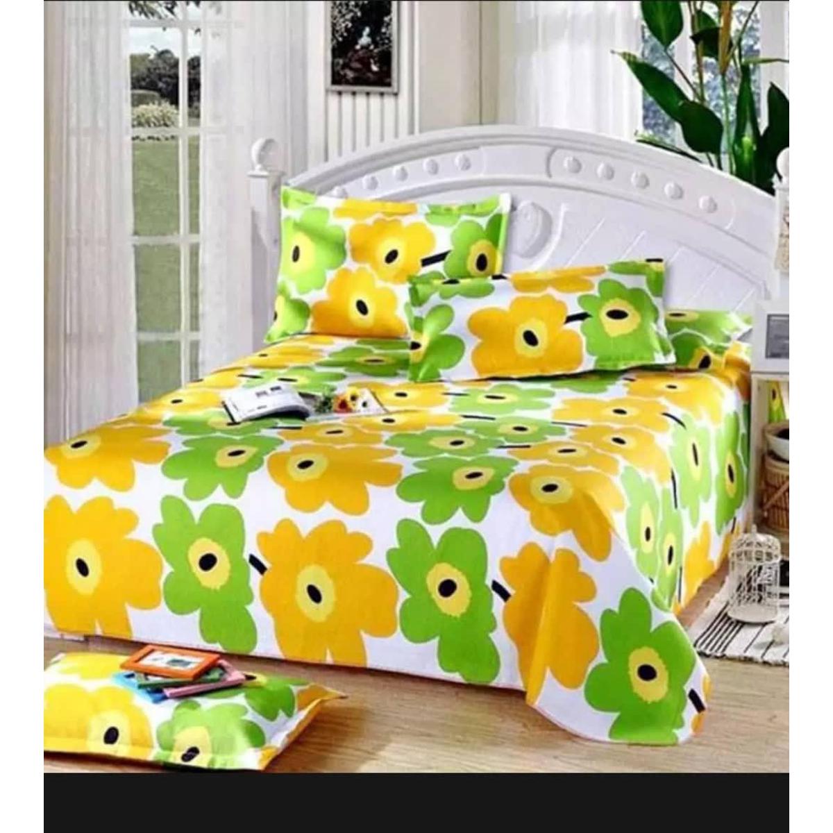 King Size 100% Cotton Bed Sheet From Sopno BD