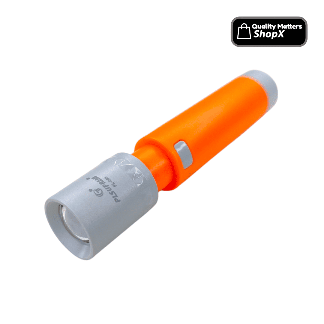 Zoom Torch Light High Power LED Flashlight Rechargeable Light. 