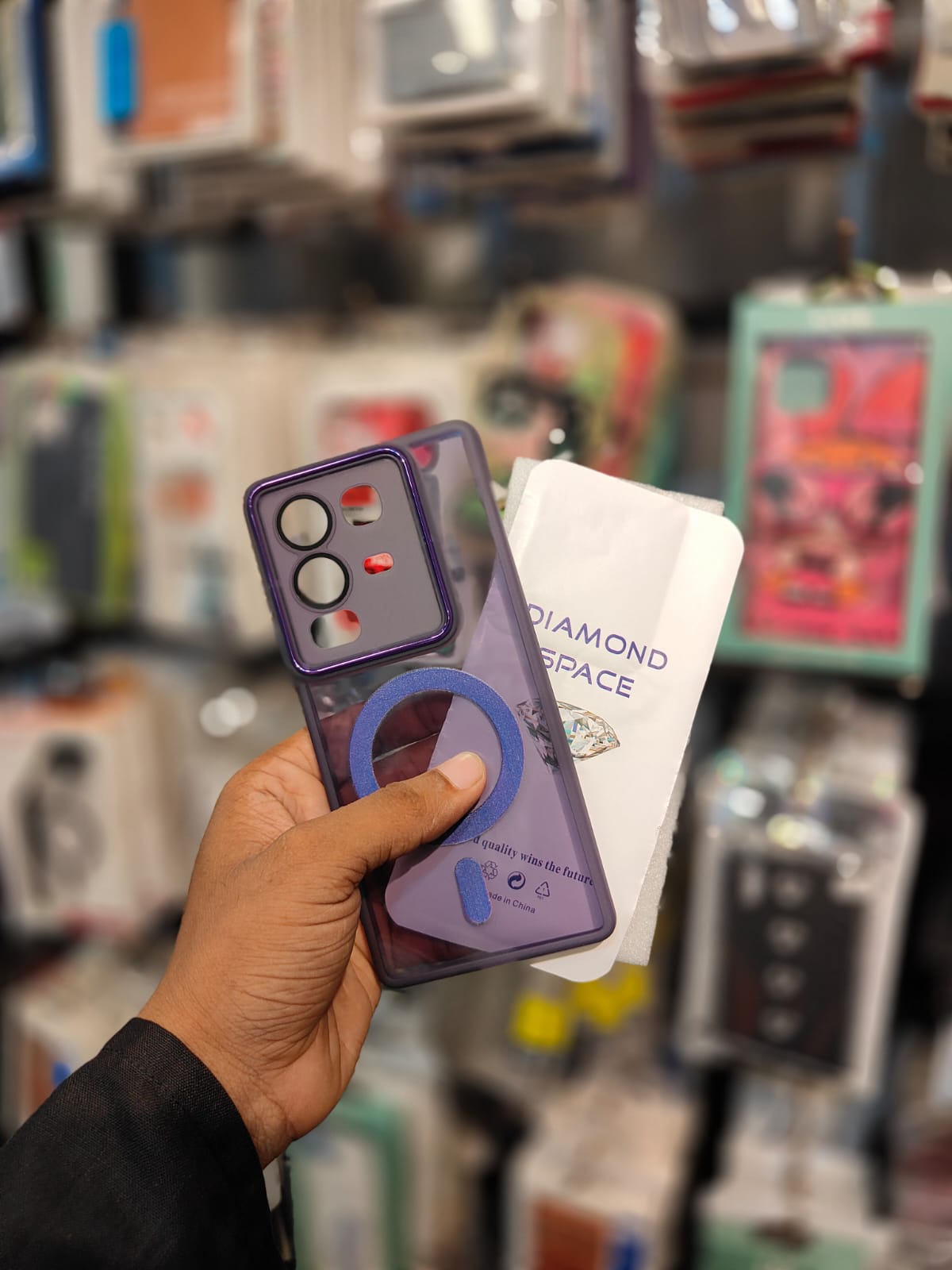 For Infinix Note 50 Pro Matte Transparent Magsafe Print Premium TPU Case Mobile Back Cover Casing-E_Store. 