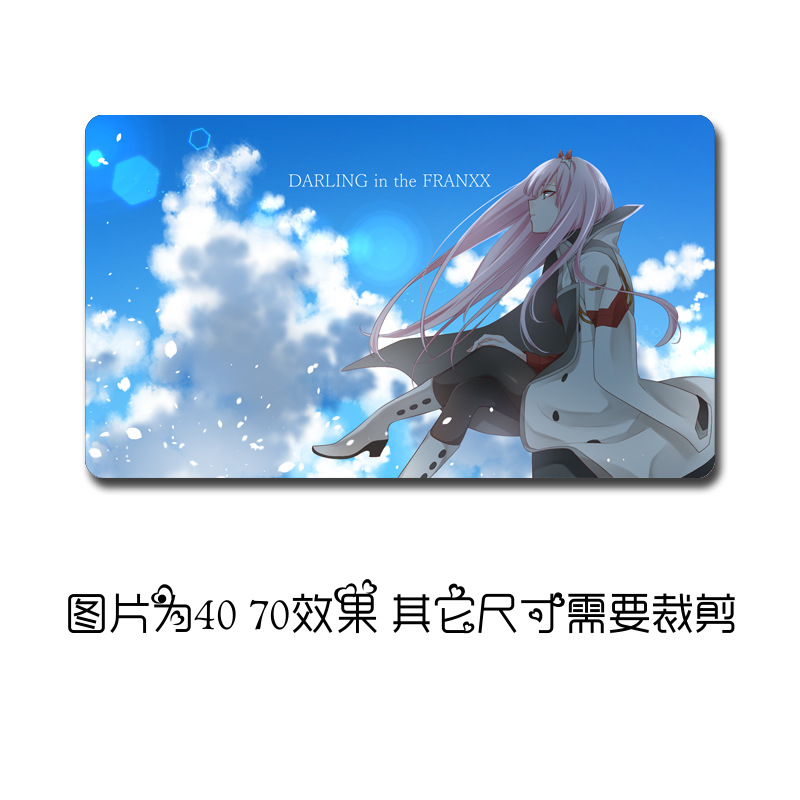 Darling in the Franxx Mouse Pad Anime Table Mat 02. 