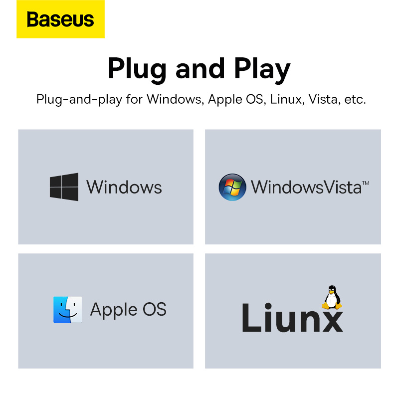 Baseus Adapter Ethernet USB USB3.0 1000 mb/s karta sieciowa USB RJ45 do laptopa Xiaomi Mi Box S przełącznik Nintendo PC Internet USB Lan. 