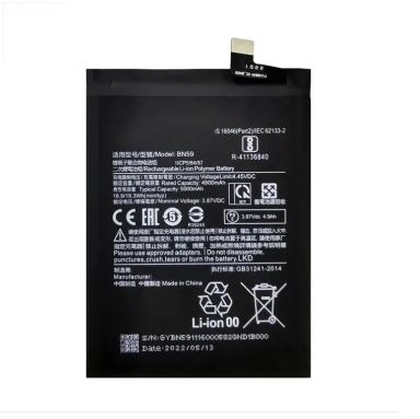 BN59 Battery for Redmi Note 10 / Redmi Note 10 Pro / Redmi Note 10S 5000mAh Capacity. 