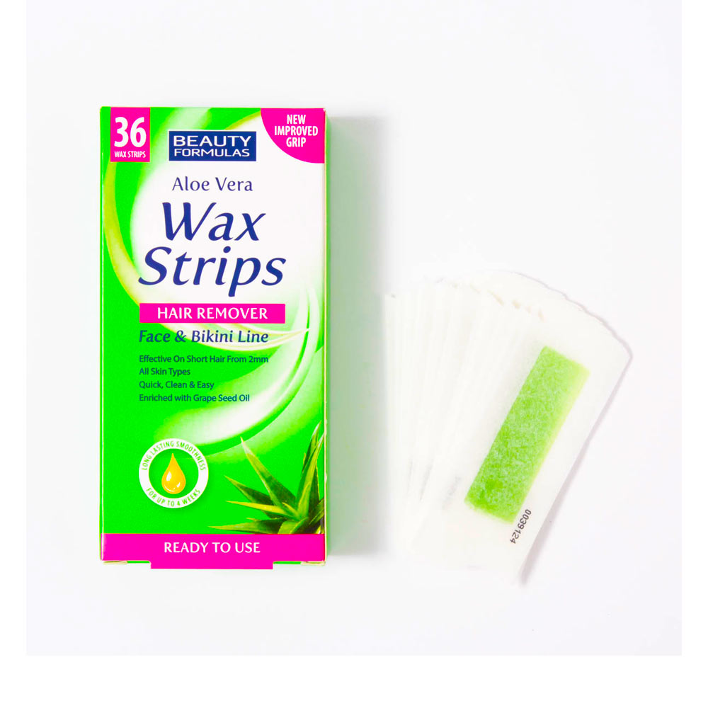 Formulas Hair Removal Wax Strips 36 pcs