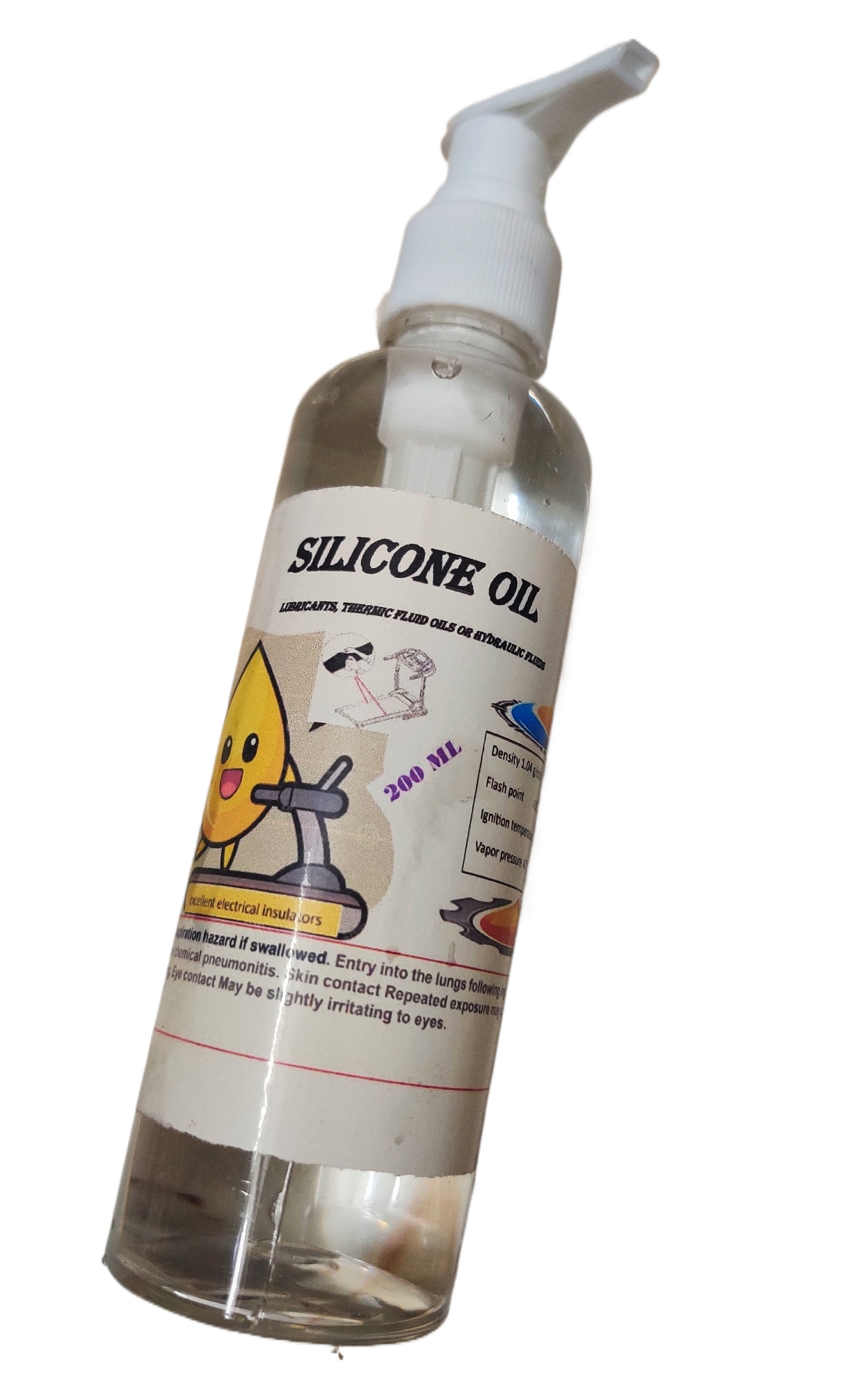 Silicone Oil / Treadmill oil /Lubricant  200ml