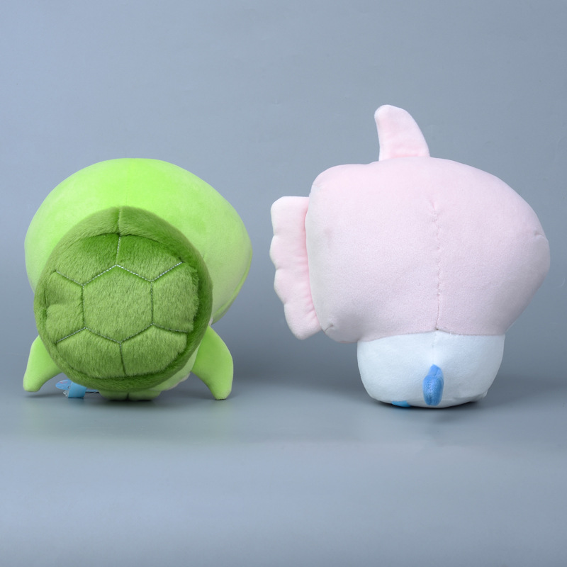 Cute Aquarium Self-Mocking Bear Little Eight Ussa Qiji Ica Wow Plush Doll Decoration Girly Heart Gift Doll. 