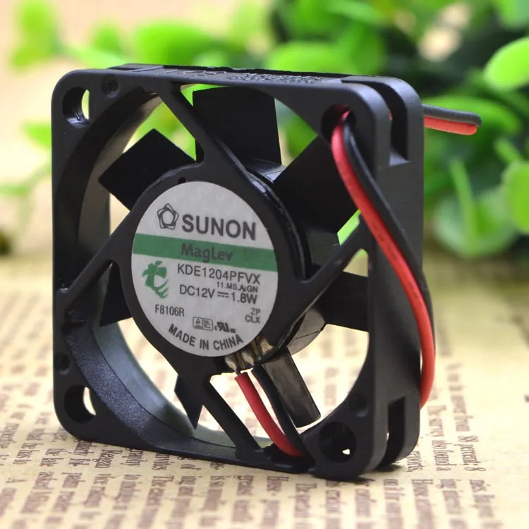 For SUNON KDE1204PFVX 11.MS.AF.GN DC 12V 1.8W 2-wire 2-pin connector 60mm 40X40X10mm Server Cooling Square fan