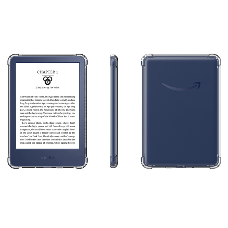 Anti-fall Cover for Kindle Paperwhite 5 2021 Case for KPW 4 KPW123 Kindle 2022 6 Inch Case Reader Tablets Case Clear Silicone. 