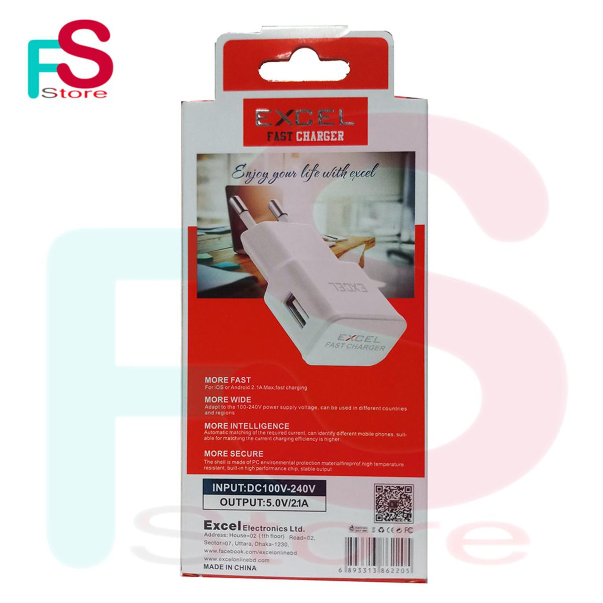 Excel Fast Charger, 2.1A