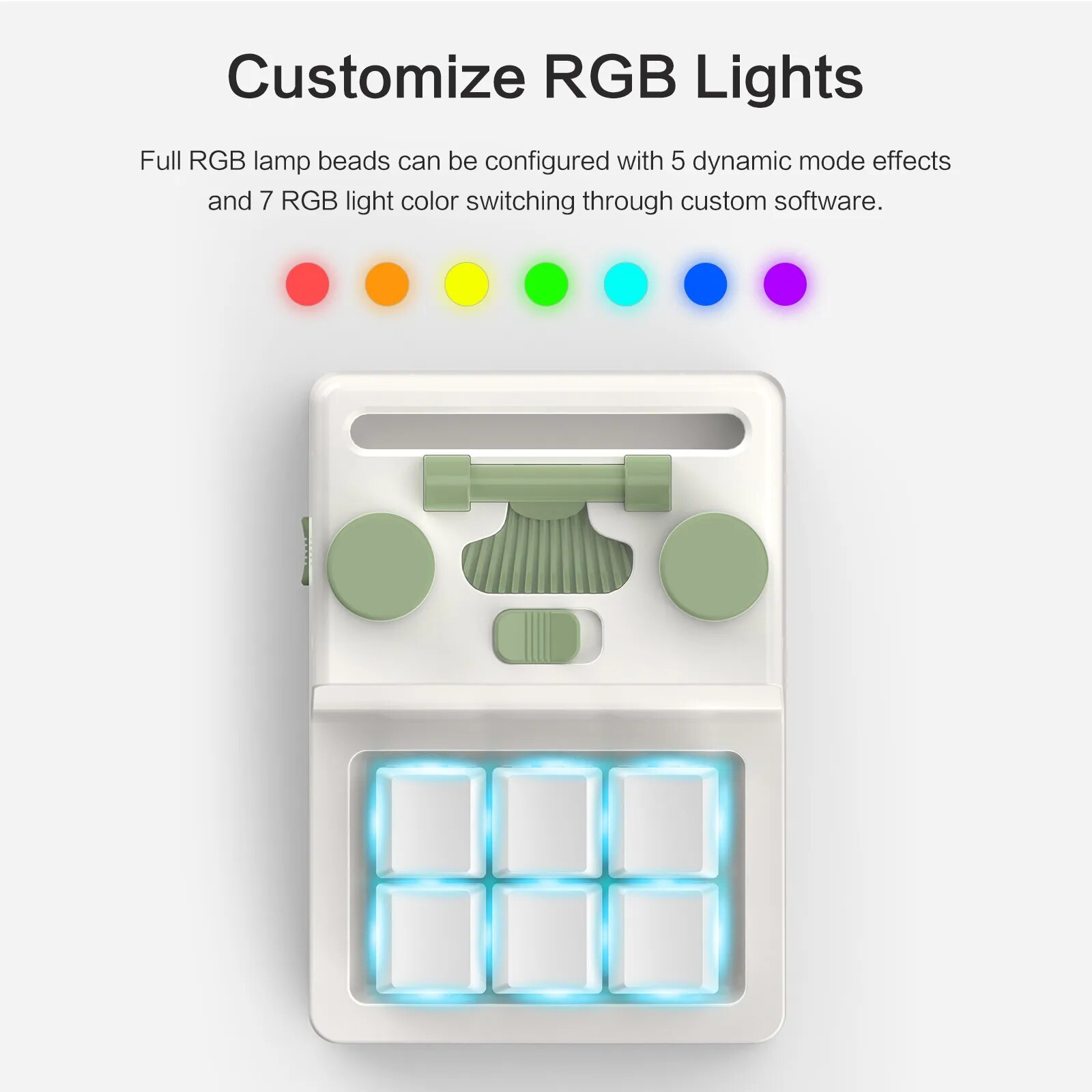 Mechanical Hotswap Macropad Macro OSU Custom 3 Key Knob Mini USB RGB Keyboard Programming Paste Button Photoshop Gaming Keypad. 