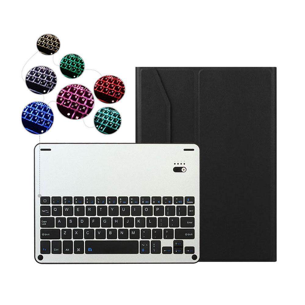 Kobwa IPad Pro 10.5 Keyboard Case Cover With Aluminum LED Backlit Detachable Bluetooth Keyboard and Multi Stand Angel