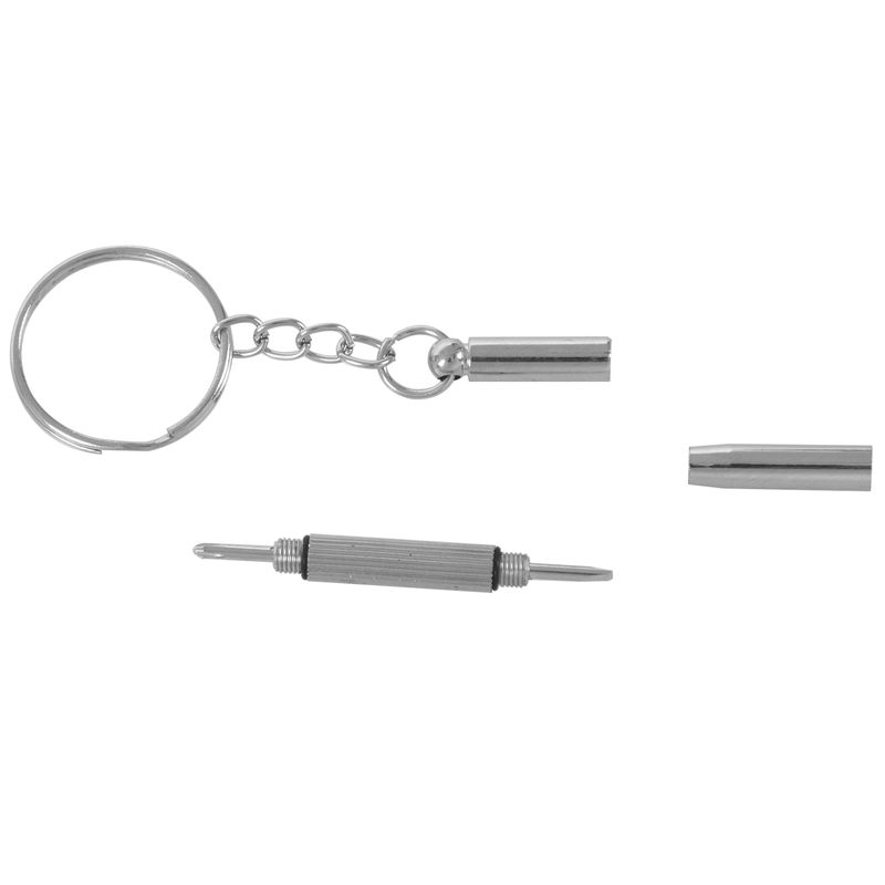 3in1 Mini Alloy Screwdriver Key Ring Watch Glasses Repair Tool