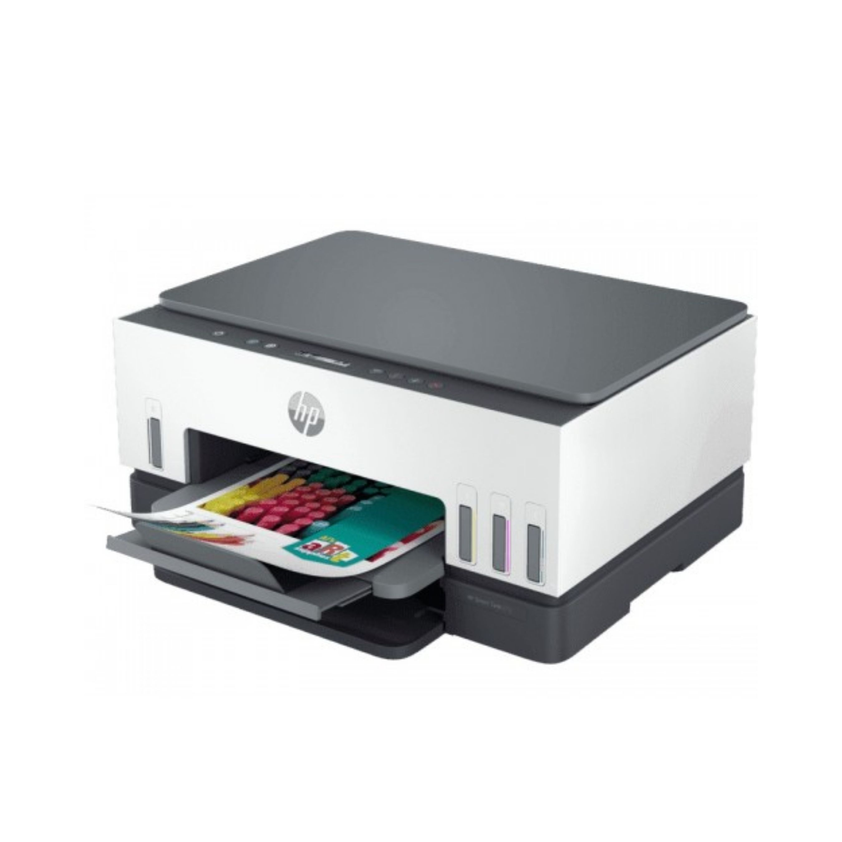 HP Smart Tank 670 Wireless Multifunction Ink Jet Border Less Automatic Duplex Color Printer. 