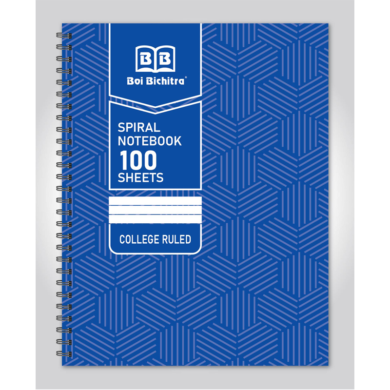Boi Bichitra Notebook [Pro XDR Blue - BBNB0001] Single Line  200 Pages (Large ). 