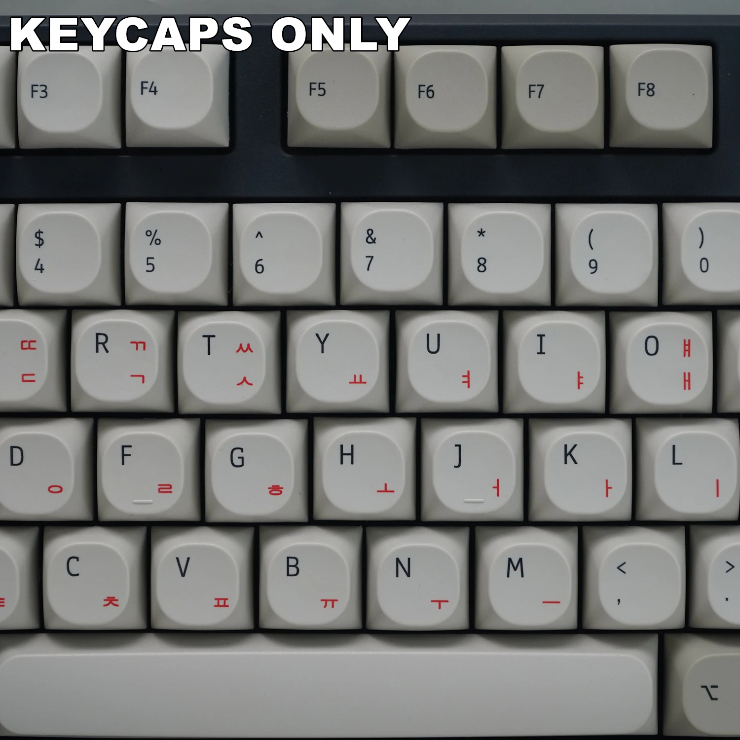 131 Keys Retro OG PBT MA Korean Keycaps Dye-Sublimated Keycap Set for Mx Cherry Gateron Switch Mechanical Keyboard Kit. 