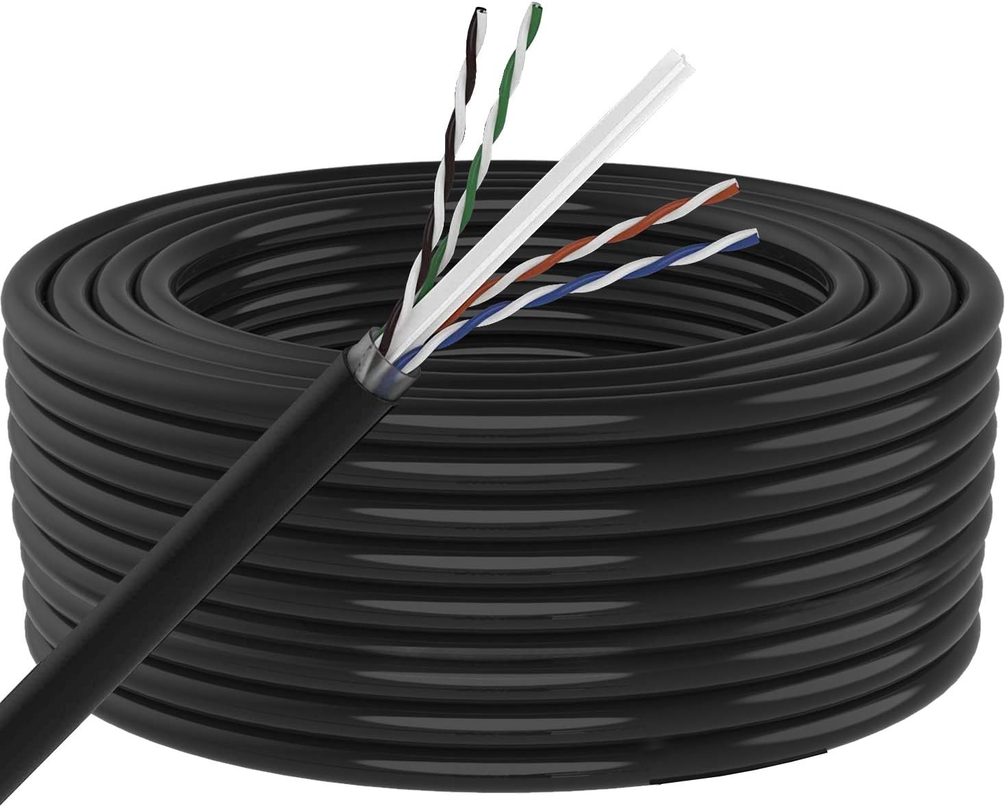 Outdoor CAT6 UTP INTARNET LAN Cable 10/20/30/40/50/60/70/80/90/100/200/300 Metar Random Colour. 