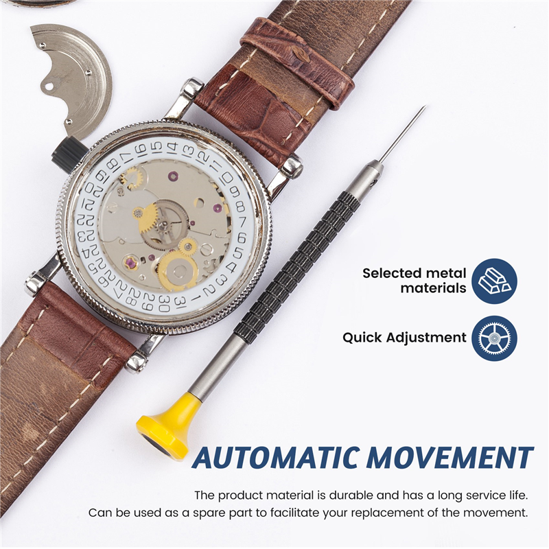 for ETA 2824-2 SELLITA SW200 White 3H Mechanical Watch Clock Movement. 