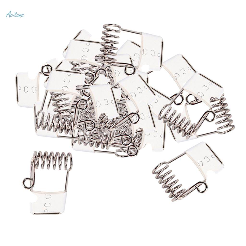 2x30pcs LED Panel Spring Clip Ceiling Lamp Spotlight Fixed Circle Spring Clip. 